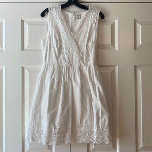 Jcrew Factory White Dress